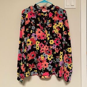 NWT Kate Spade wildflower bouquet blouse